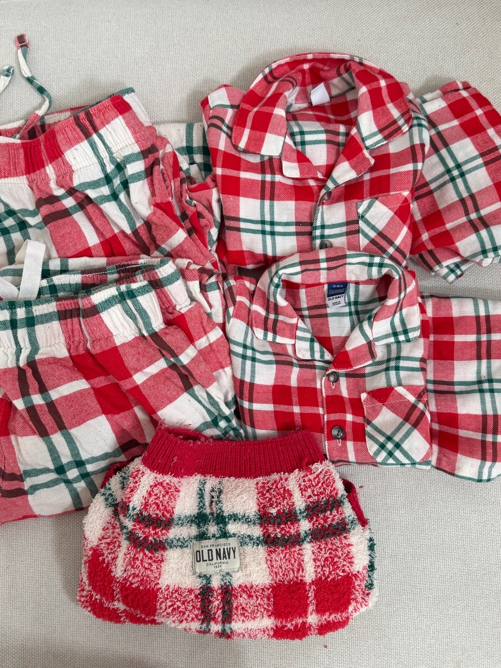 Old Navy Christmas Holiday Family Pajama Set
